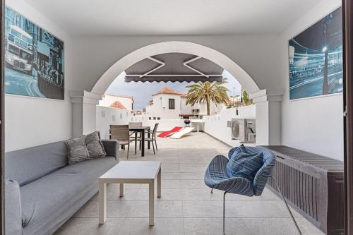 Beautiful apartments with large terrace close to the beach