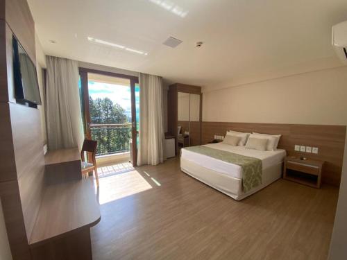 Postel nebo postele na pokoji v ubytování Hotel Vista Azul ES