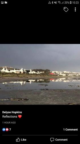 a screenshot of a picture of a view of the water at Spacious loft in Paternoster