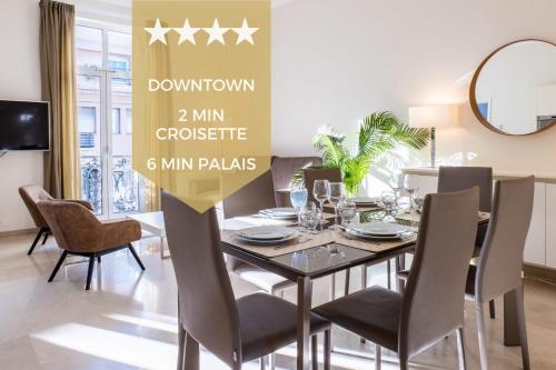 2-Br steps from the Palais des Festivals