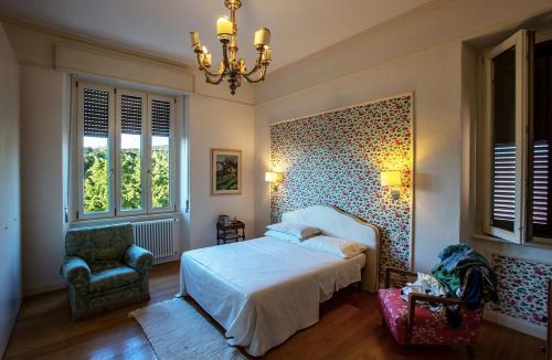 Llit o llits en una habitació de Casa Lazzaretti