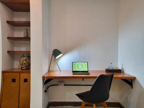 TV a/nebo společenská místnost v ubytování Humant Coliving - Cancún