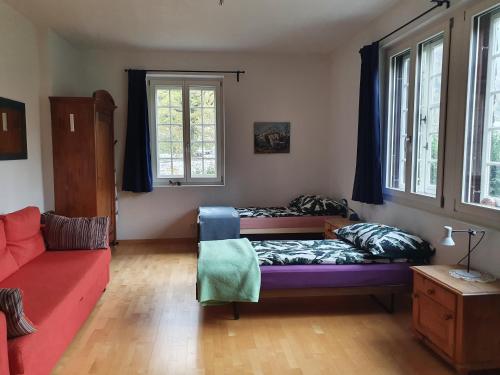 Zentral gelegene Wohnung mit grossem Garten