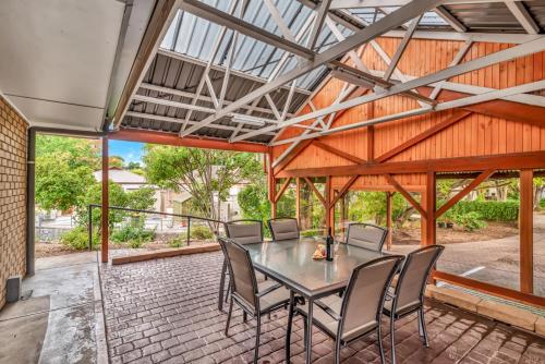 Балкон или терраса в Hahndorf Creek Retreat