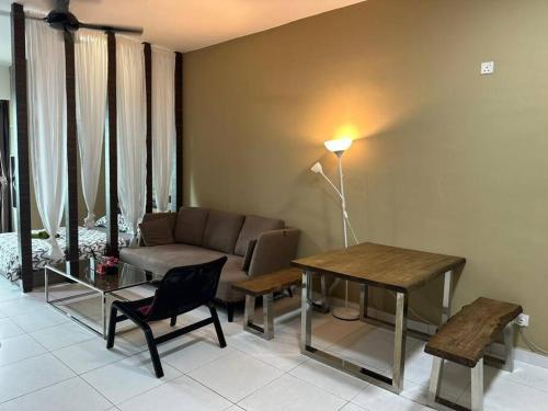 Ruang duduk di Baojuwu206@Studio Austin Heights