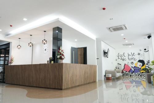 Vstupní hala nebo recepce v ubytování All day hostel at BTS Bang Chak