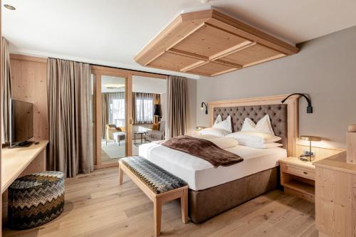 Posteľ alebo postele v izbe v ubytovaní Hotel Welponer