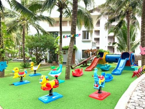 a playground at the resort at Sonata Resort & Spa in Phan Thiet