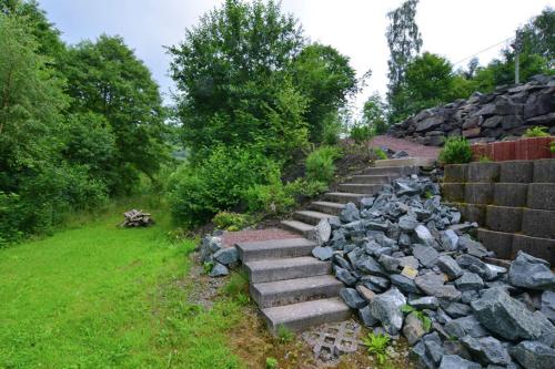 Jardín al aire libre en Haus Elpe Nähe Meschede Winterberg
