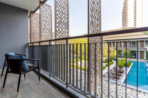 Bazén v ubytování Villa Deva Resort & Hotel Bangkok nebo v jeho okolí