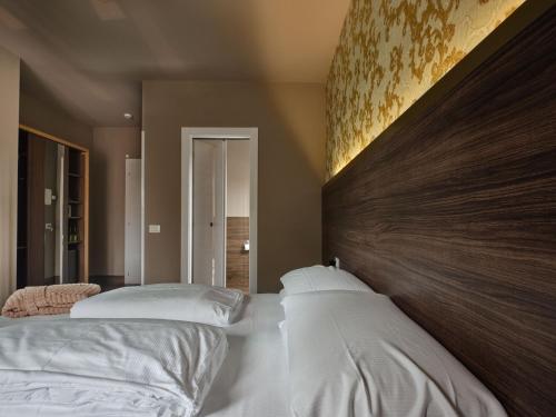 Katil atau katil-katil dalam bilik di Hotel Giulietta