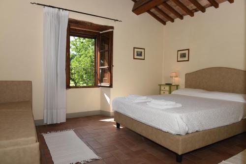 Postel nebo postele na pokoji v ubytování Molenda B&B