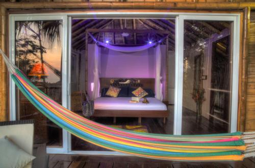Voodi või voodid majutusasutuse Villa Maria Tayrona, Jungle and Sea Experience toas