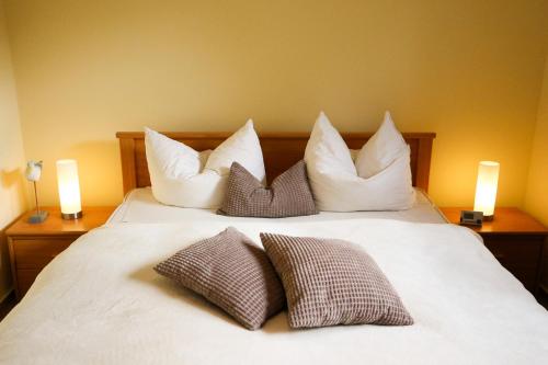Кровать или кровати в номере Marin