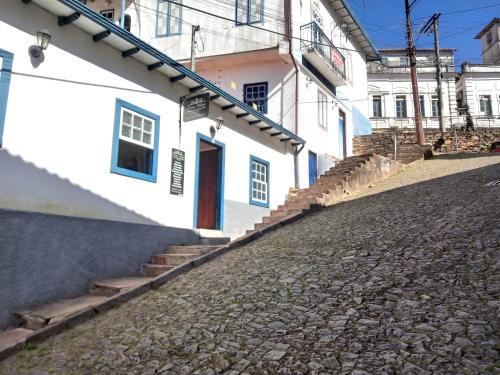 El edificio en el que está la casa de huéspedes