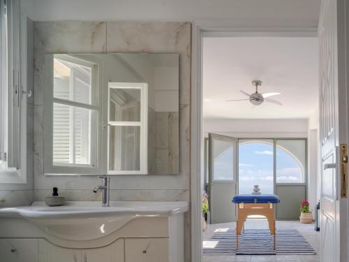 Koupelna v ubytování Alika Pure Zen Home