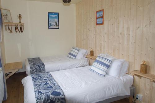 Postel nebo postele na pokoji v ubytování Chalet Ouréa