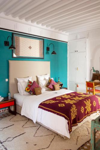 Krevet ili kreveti u jedinici u okviru objekta Indian Palace