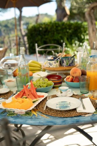 Mad i villaen eller i nærheden