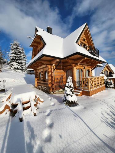 Góralska Chatka 3 Highland Cottage - Jacuzzi, Sauna, Split AC, Private parking, Mountains View