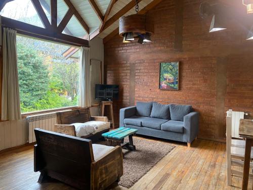 Χώρος καθιστικού στο LA BOINA DE RODRIGUEZ