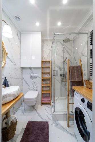 Bilik mandi di Apartament Barbara