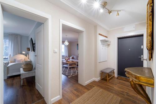 Katil atau katil-katil dalam bilik di Apartament Barbara