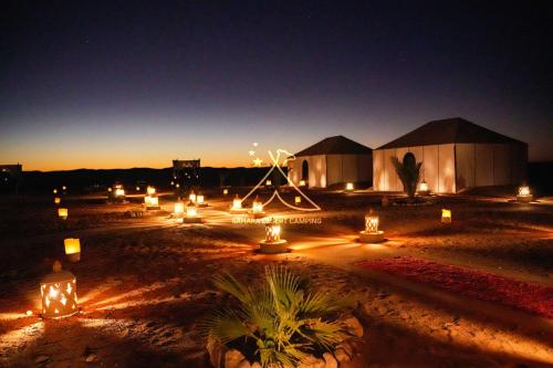 Plantegningen på Sahara Desert Camping Merzouga & Erg Chebbi Dunes