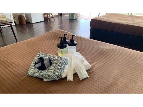 Giường trong phòng chung tại On the Beach Lue - Vacation STAY 91546v