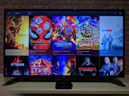 a television screen with a bunch of movies on it at i-City【CASA IMPIAN】~Wifi/Netflix/Parking~7pax in Shah Alam