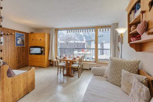 Posedenie v ubytovaní Résidence Coeur d'Argentière 107 - Happy Rentals