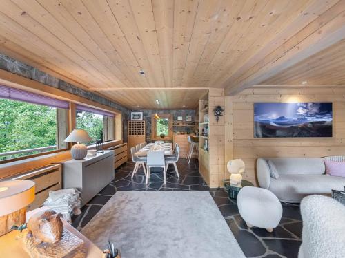 Chalet familial rénové avec sauna près des pistes