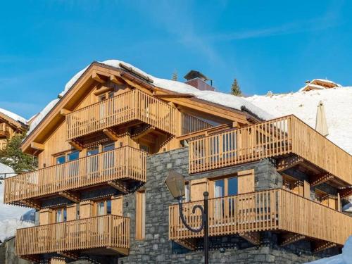 Chalet moderne à Méribel avec sauna et jacuzzi, 6 chambres