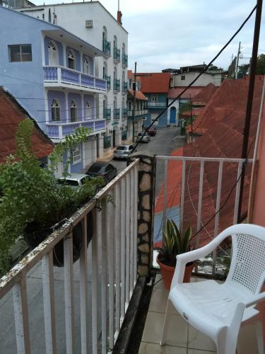Балкон или терраса в Hotel Villa Margarita