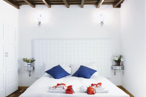 Un pat sau paturi într-o cameră la Hub Navona