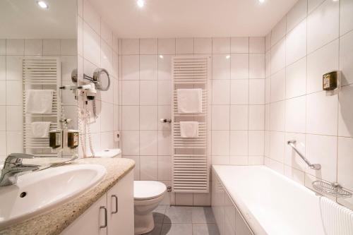 Hotel Alte Postにあるバスルーム