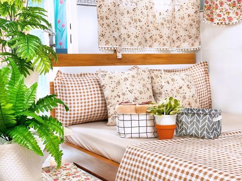 Postel nebo postele na pokoji v ubytování An's Homestay