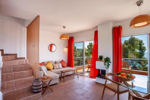 Posezení v ubytování Alterra Vita Homes By the Sea