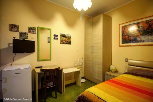 Cama o camas de una habitación en B&B In Centro a Pacentro