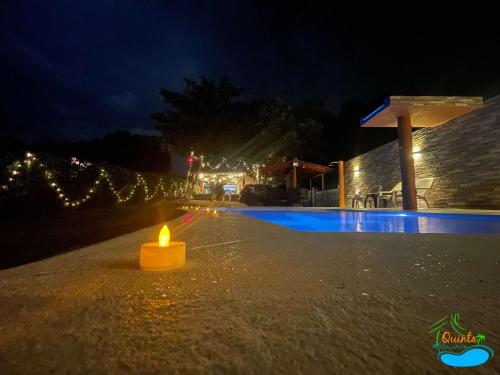 Piscina en o cerca de QUINTA LA UNIÒN