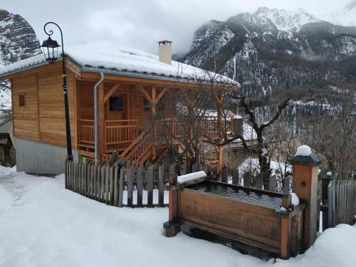 冬のCHALET ARLETTEの様子
