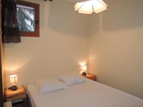 En eller flere senge i et værelse på Appartement Châtel, 2 pièces, 4 personnes - FR-1-198-89