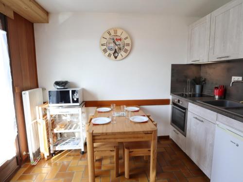 Studio avec terrasse et garage aux Gets