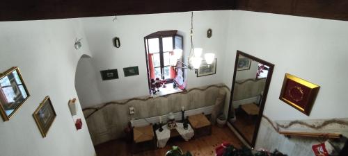 Un lugar para sentarse en Guesthouse Kazakou