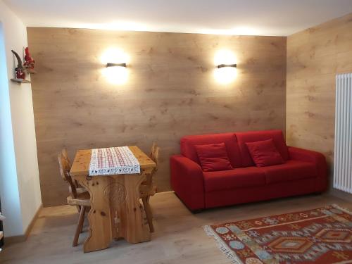 Posezení v ubytování La petite maison