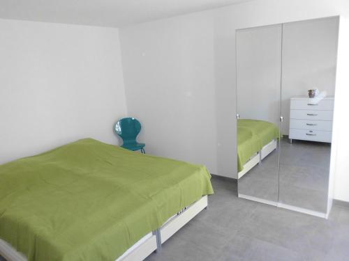 Posteľ alebo postele v izbe v ubytovaní Haus Lichtblick
