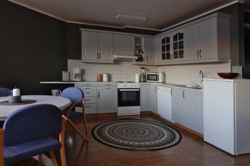 Dapur atau dapur kecil di Solheim Fritidsgård
