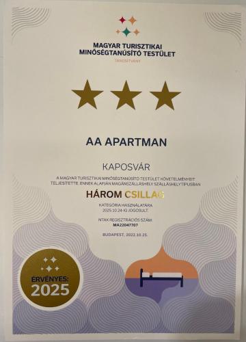 a poster for the akari malaysian mathematical reconstruction festival at AA Apartman - Kaposvár in Kaposvár