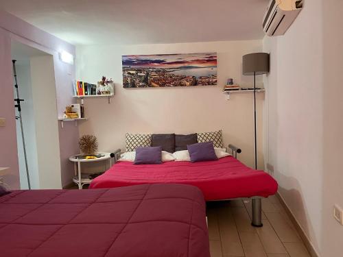Posteľ alebo postele v izbe v ubytovaní Mini-Flat TOLEDO