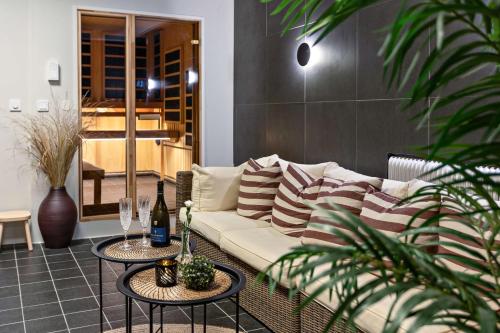 Ruang duduk di Palm Tree Hotel, Best Western Signature Collection
